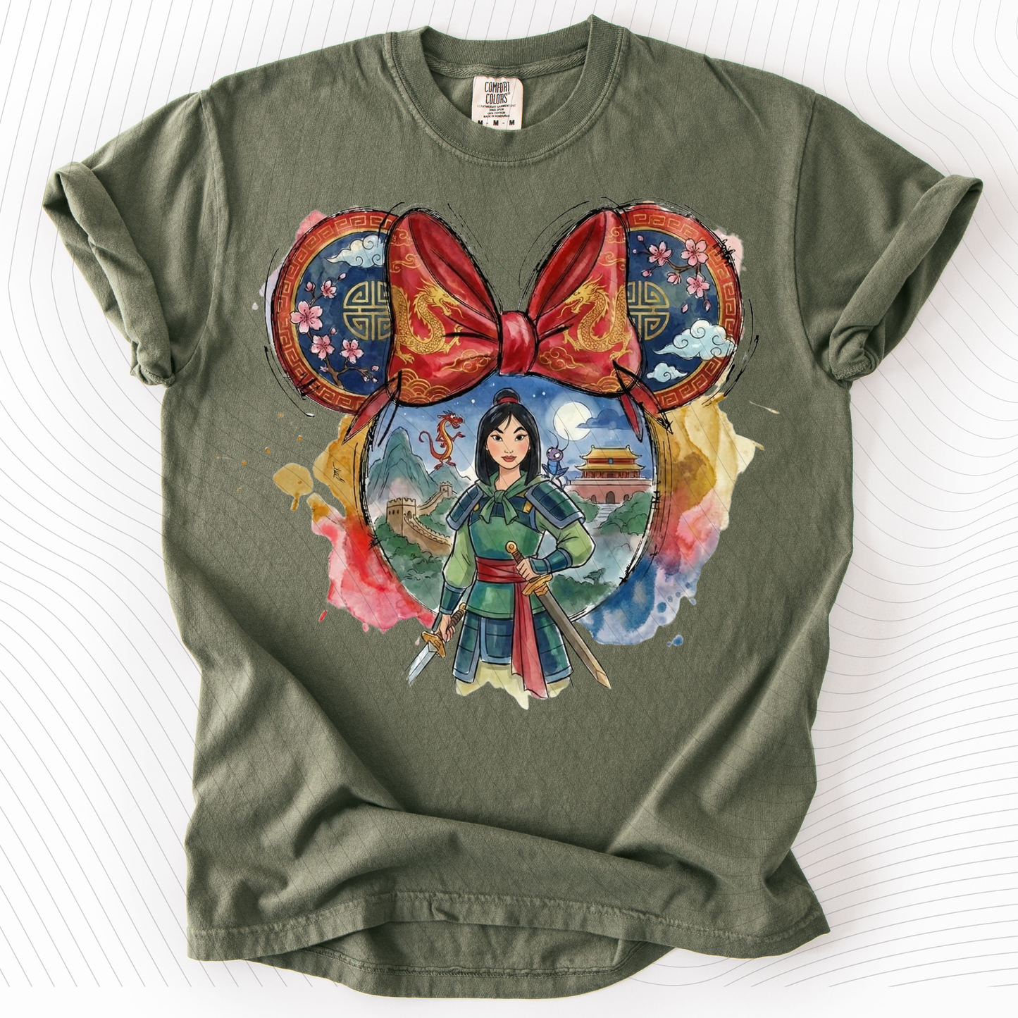 *Pre-Order* Mulan T-Shirt(Comfort Colors) (Copy)