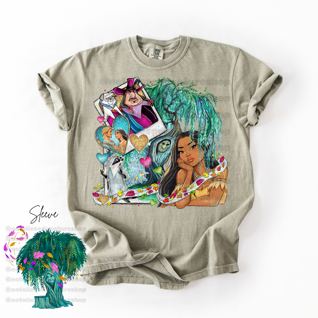 *Pre-Order* Poca Princess Cartoon T-Shirt (Comfort Colors)