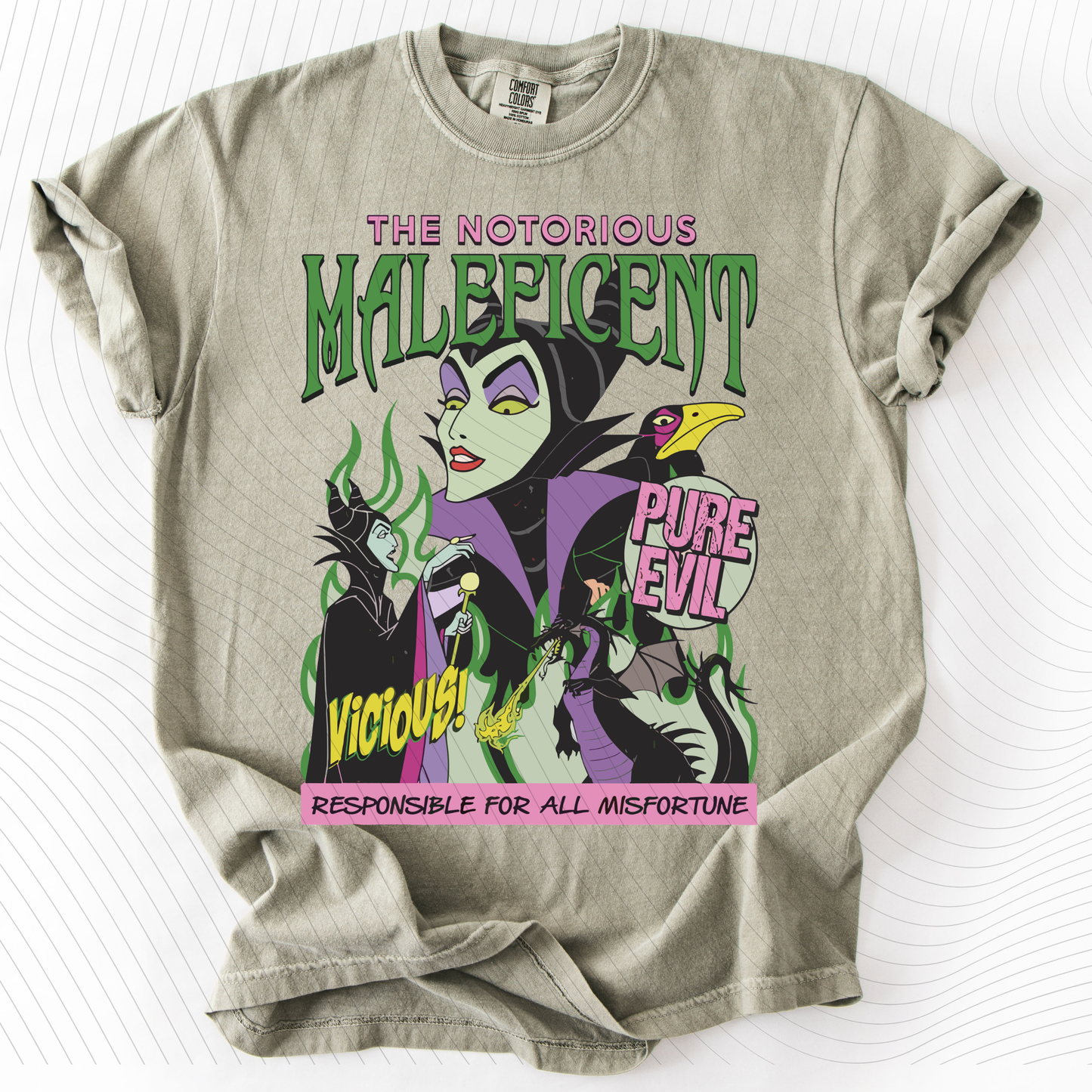 *Pre-Order* Maleficent T-Shirt(Comfort Colors)