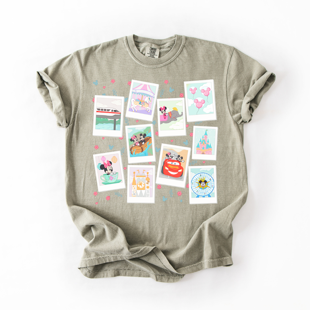 *Pre-Order* Land Polaroids T-Shirt (Comfort Colors)