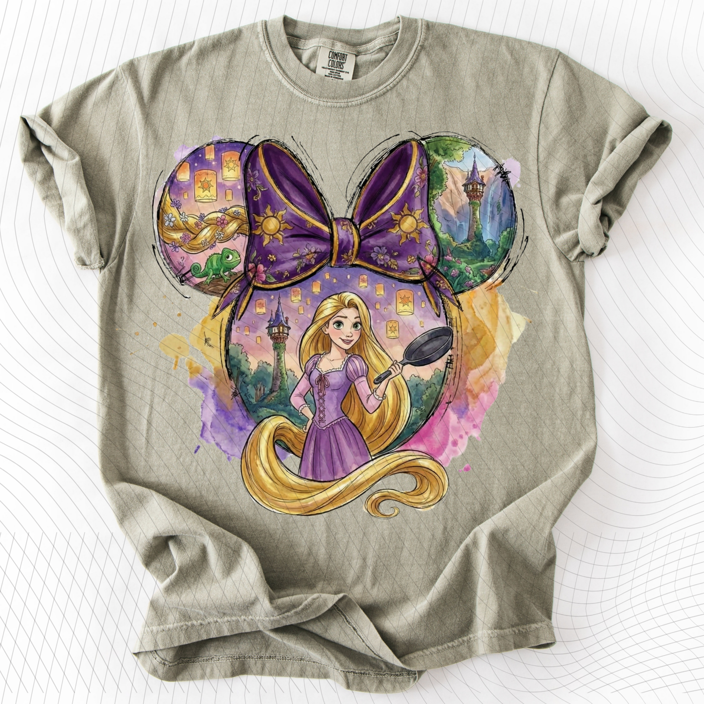 *Pre-Order* Rapunzel T-Shirt(Comfort Colors)