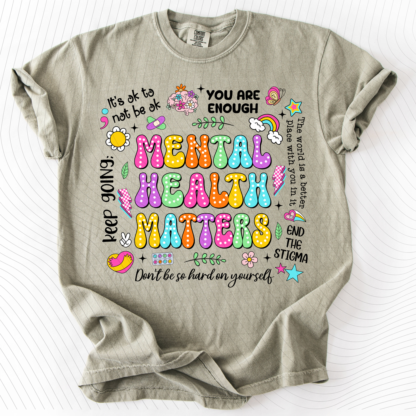 *Pre-Order* Mental Health Matters T-Shirt(Comfort Colors)