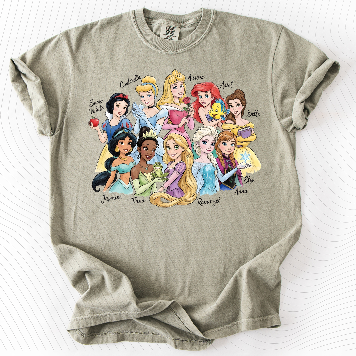 *Pre-Order* Princesses T-Shirt(Comfort Colors)