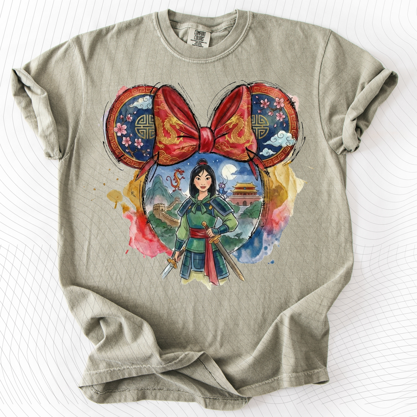 *Pre-Order* Mulan T-Shirt(Comfort Colors) (Copy)