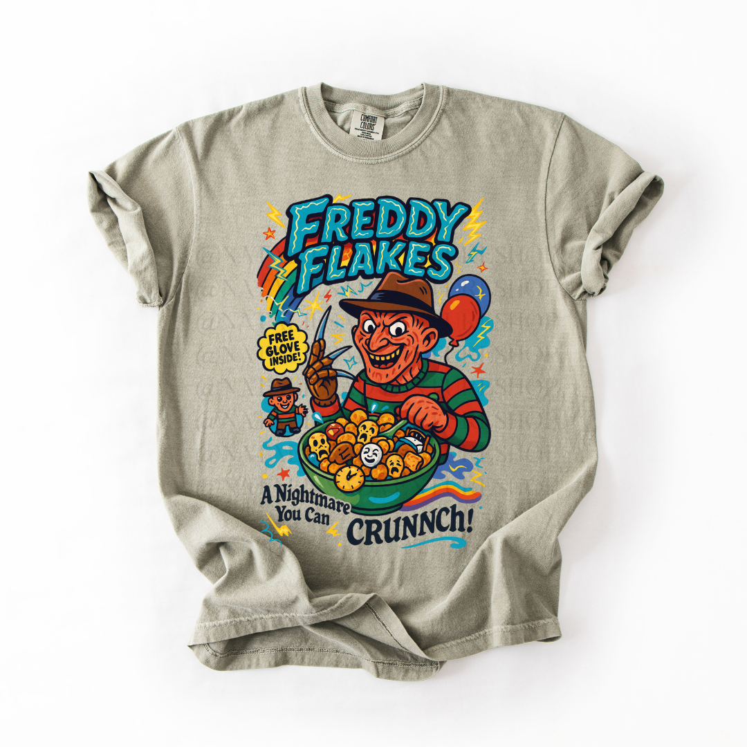 *Pre-Order* Freddy Flakes Cereal T-Shirt (Comfort Colors)