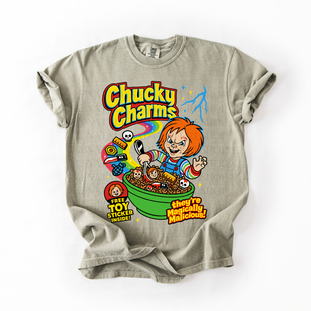 *Pre-Order* Chucky Charms Cereal T-Shirt (Comfort Colors)