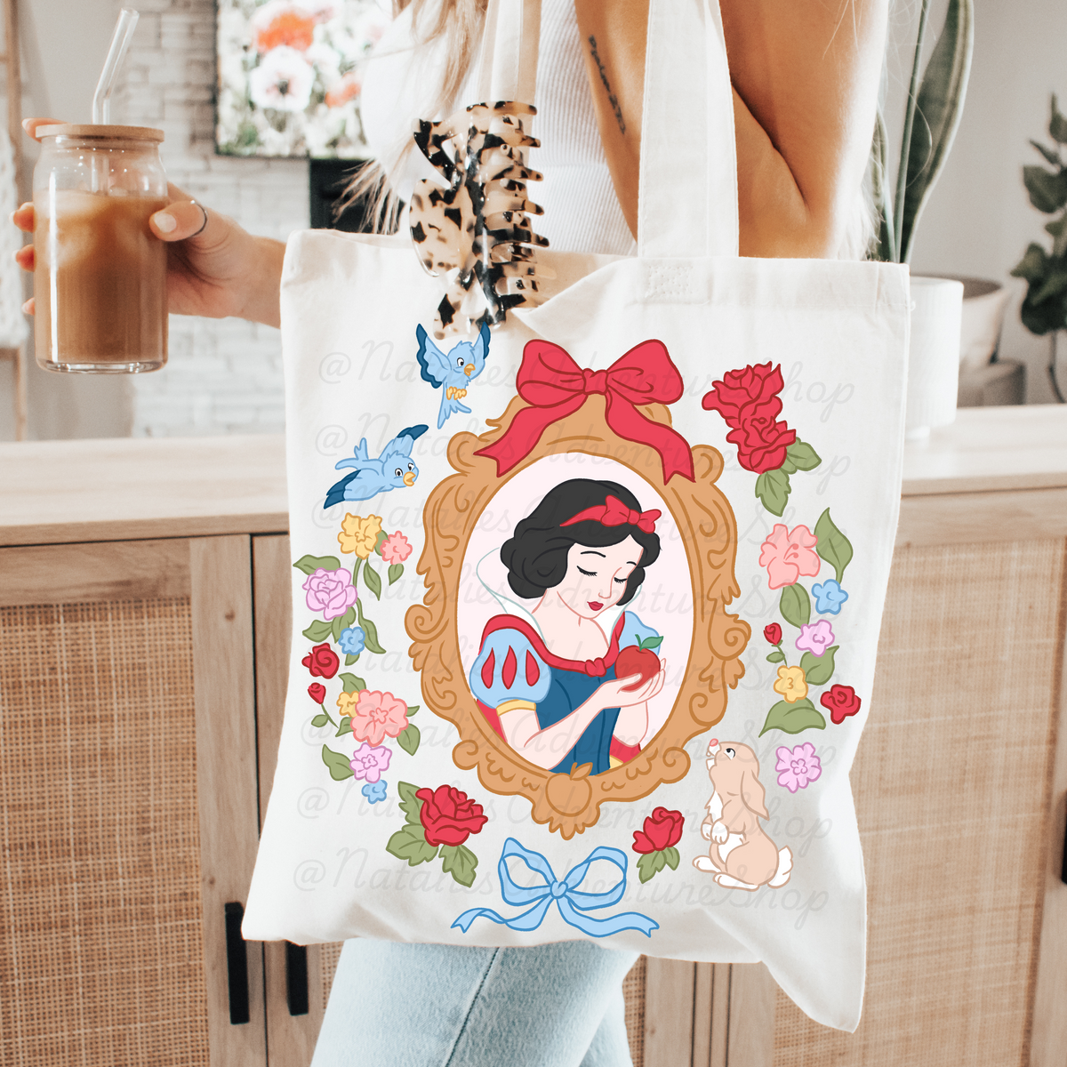 *Pre-Order* Princess Frames Canvas Tote Bags