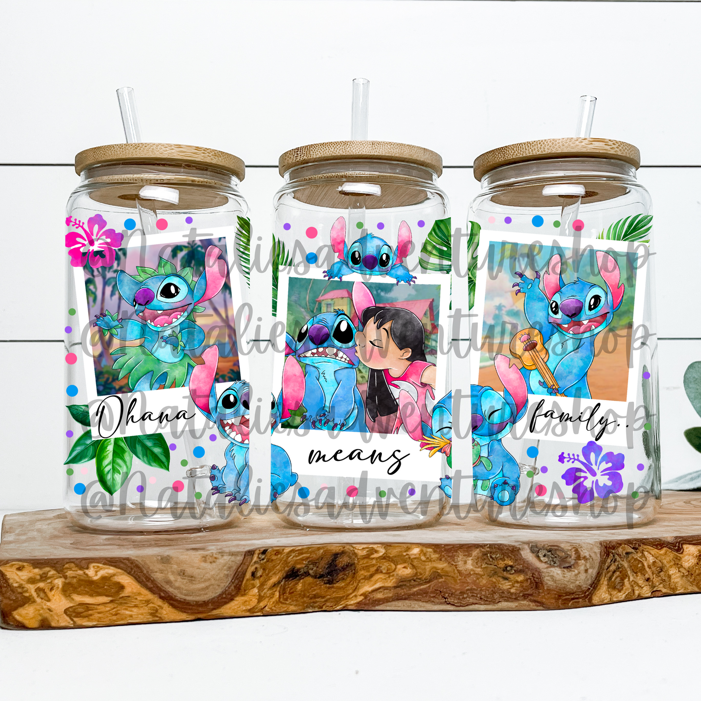 *Pre-Order* Ohana 16oz Glass Can