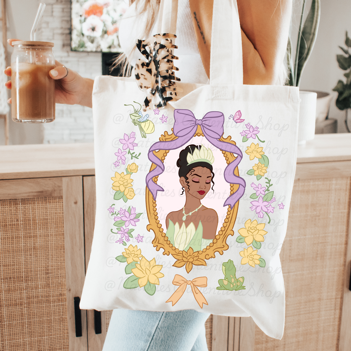 *Pre-Order* Princess Frames Canvas Tote Bags