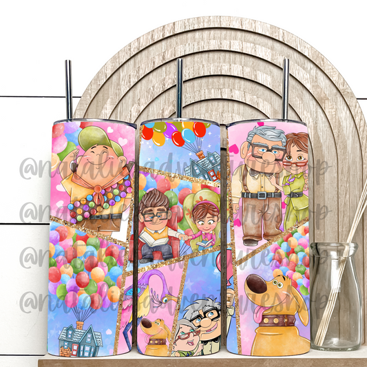 *Pre-Order* C + E Cartoon Collage 20oz Stainless Steel Tumbler