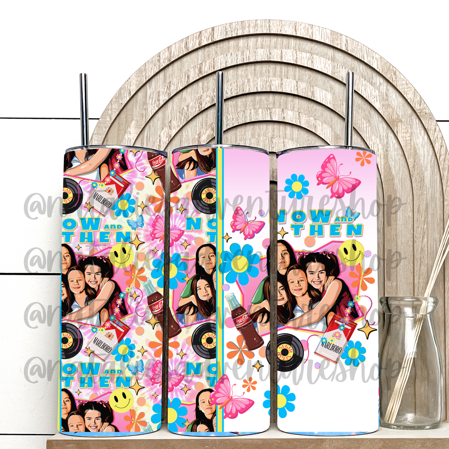*Pre-Order* Now & Then 90's Movie 20oz Stainless Steel Tumbler