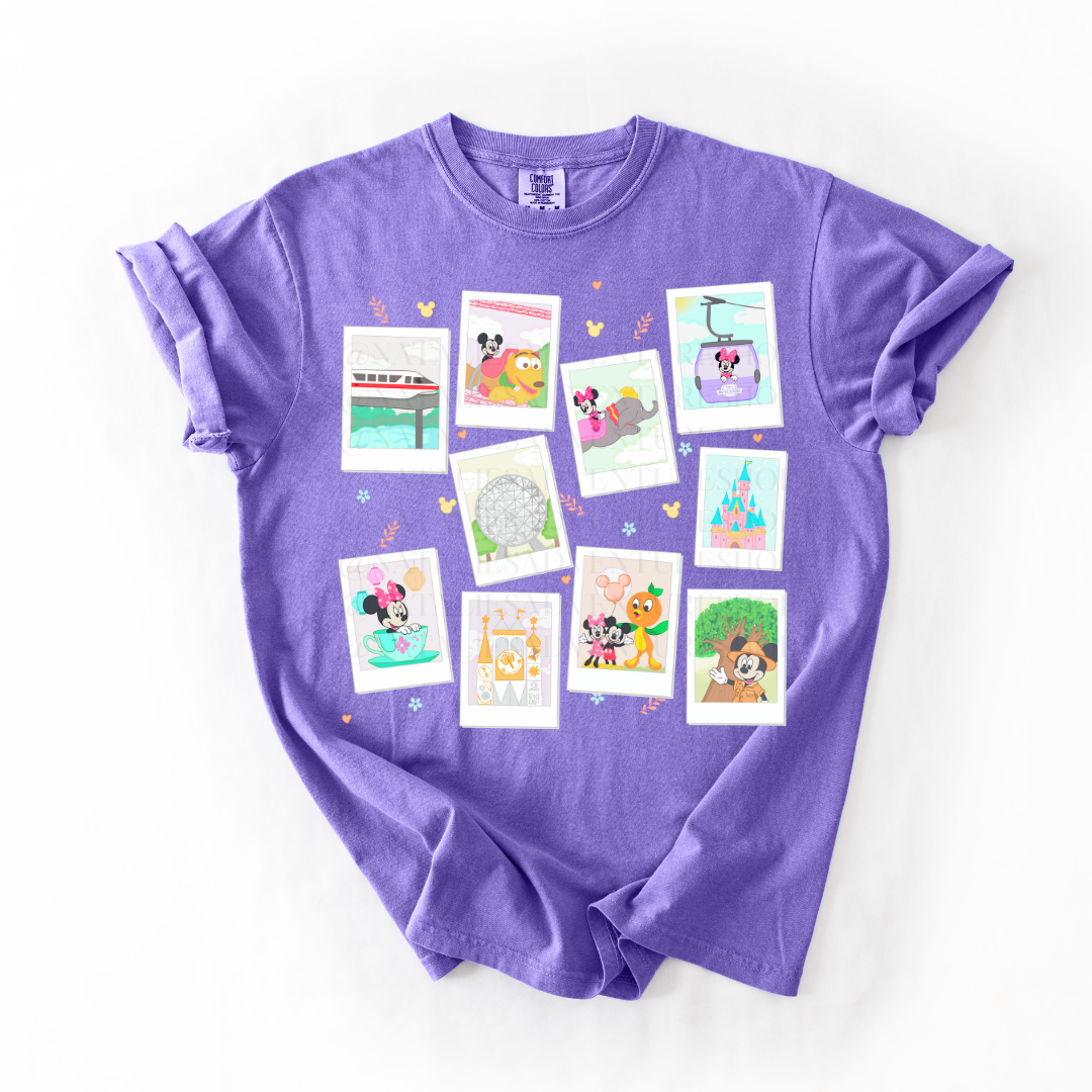 *Pre-Order* World Polaroids T-Shirt (Comfort Colors)