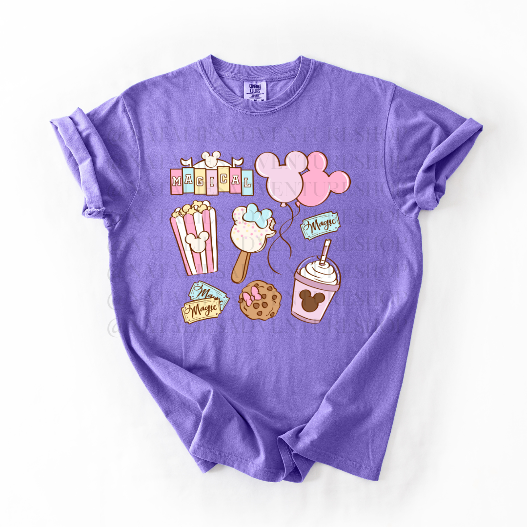 *Pre-Order* Magical Snacks T-Shirt (Comfort Colors)