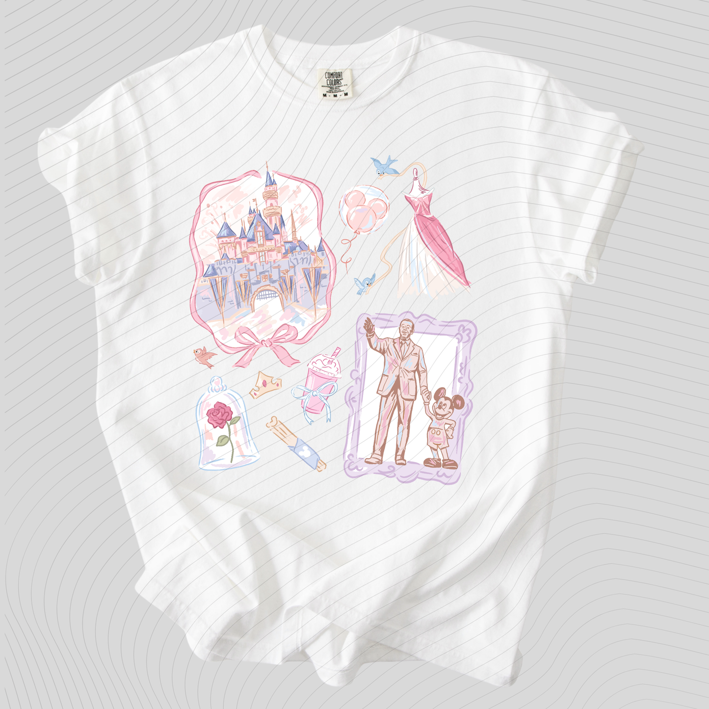*Pre-Order* Spring Magic Castle T-Shirt (Comfort Colors)
