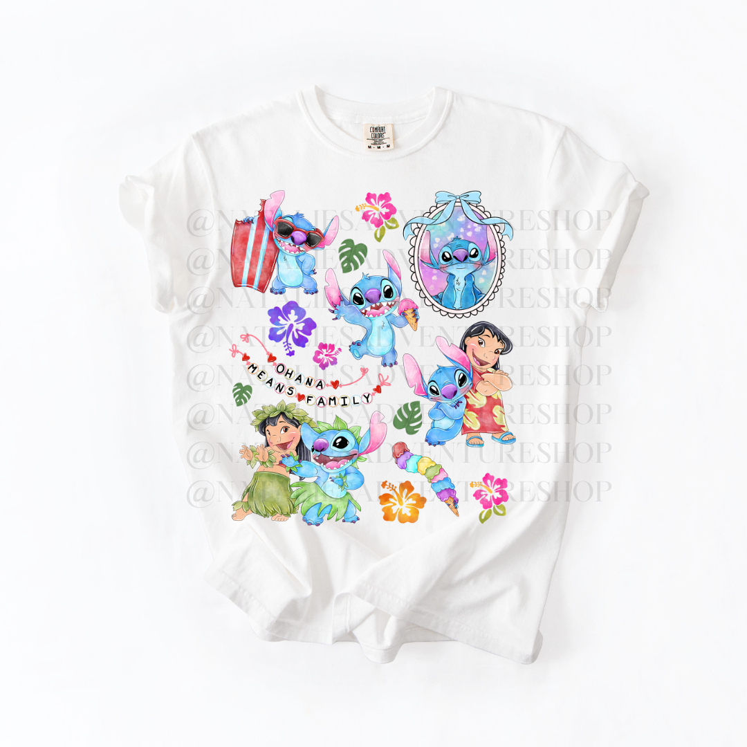*Pre-Order* Ohana Means Fam T-Shirt (Comfort Colors)