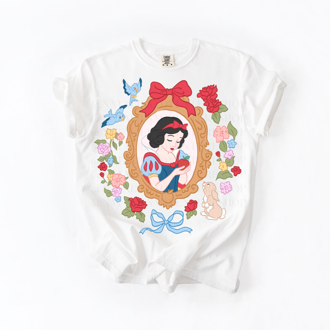 *Pre-Order* Snow Portrait Princess T-Shirt (Comfort Colors)