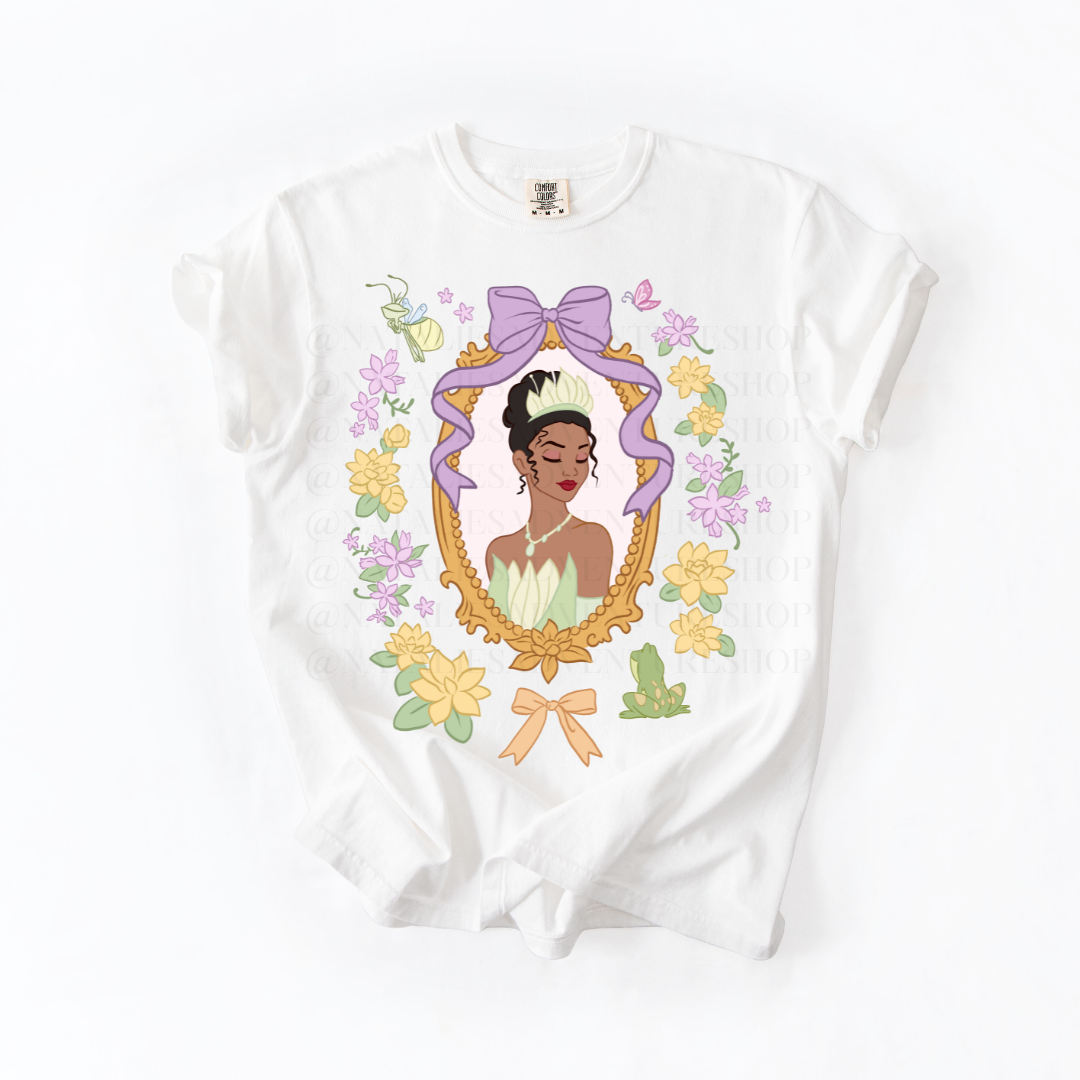 *Pre-Order* Tia Princess Portrait T-Shirt (Comfort Colors)