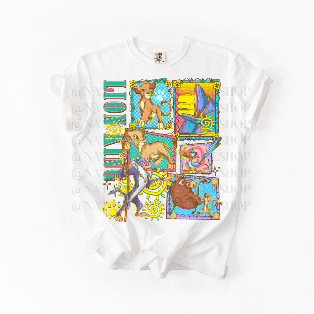 *Pre-Order* 90's Lion T-Shirt (Comfort Colors)