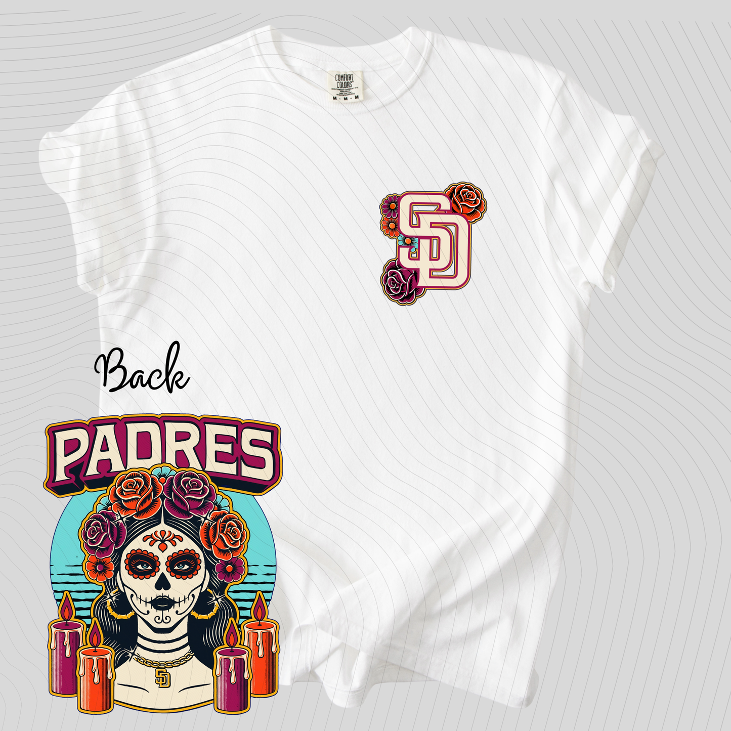 *Pre-Order* SD PADS CC Front Back T-Shirt(Comfort Colors)