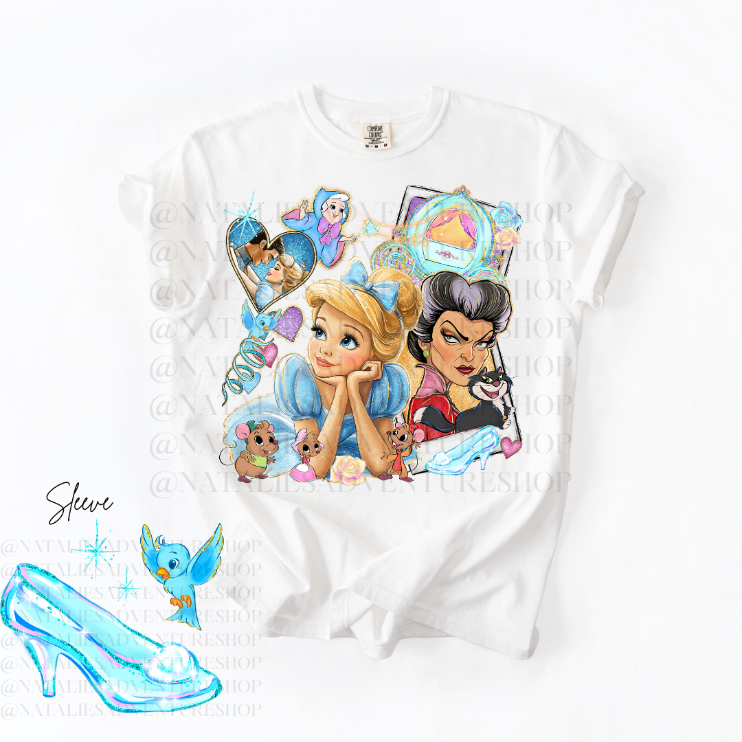 *Pre-Order* Cindy Princess Cartoon T-Shirt (Comfort Colors)