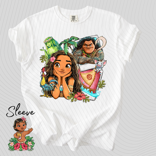 *Pre-Order* Poly Princess Cartoon T-Shirt (Comfort Colors)