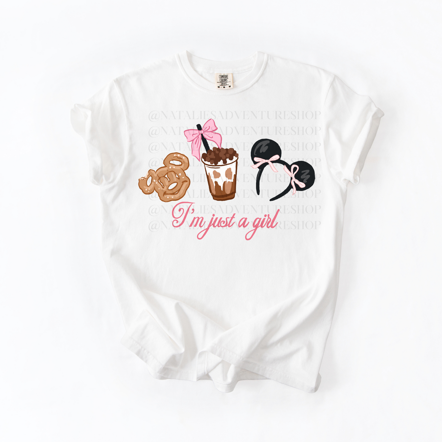 *Pre-Order* Just a Girl T-Shirt (Comfort Colors)