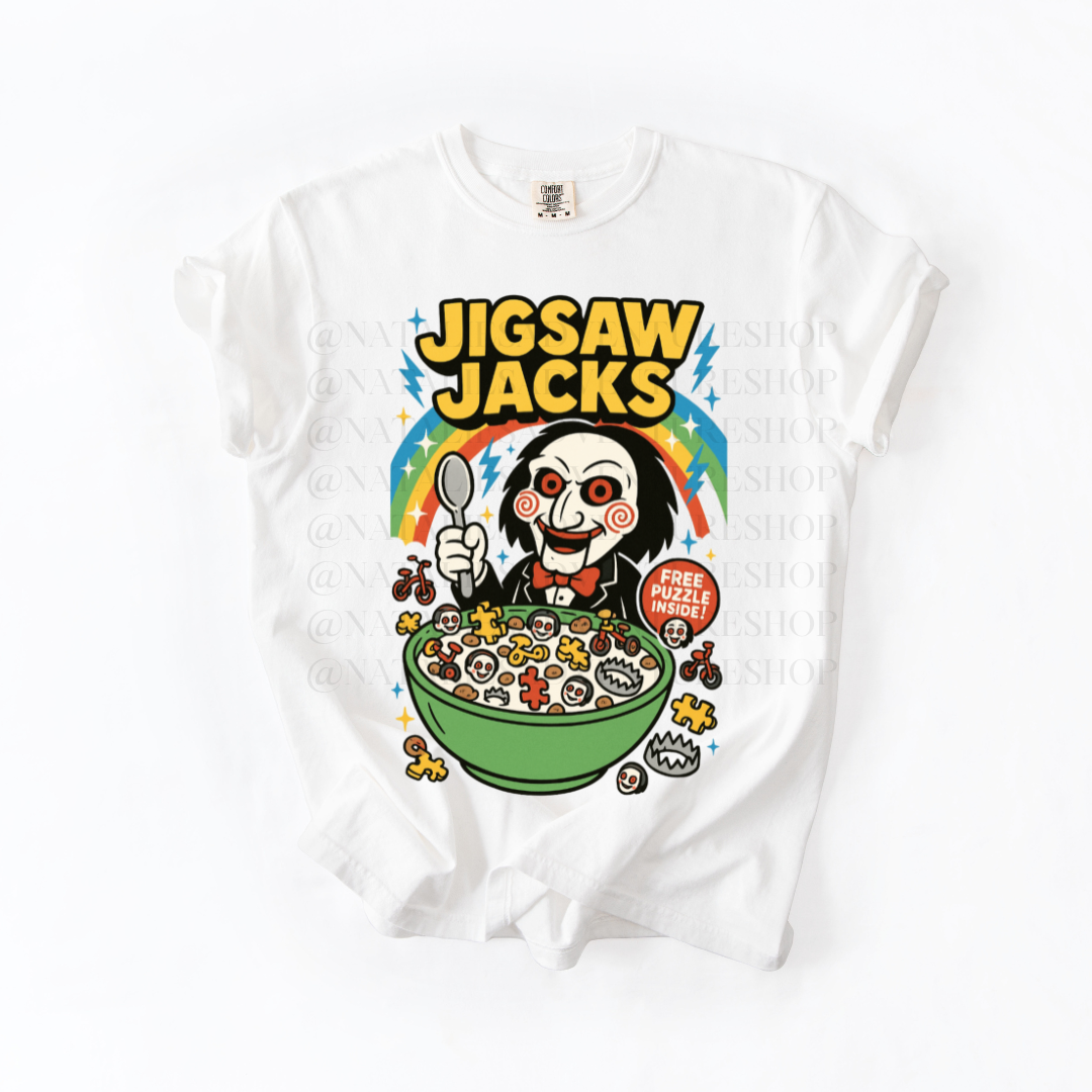*Pre-Order* Jigsaw Jacks Cereal T-Shirt (Comfort Colors)