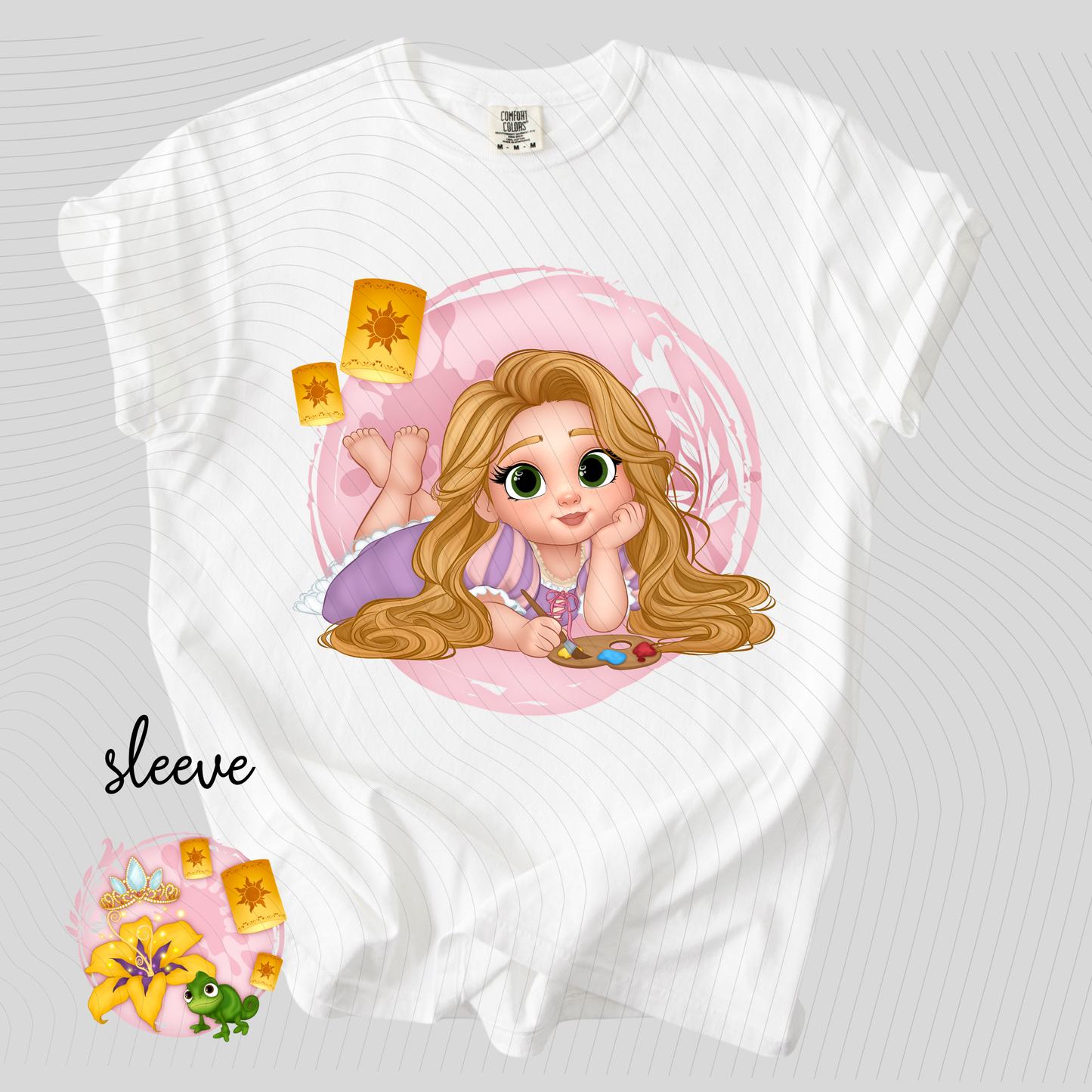 *Pre-Order* Baby Punzie Princess T-Shirt (Comfort Colors)