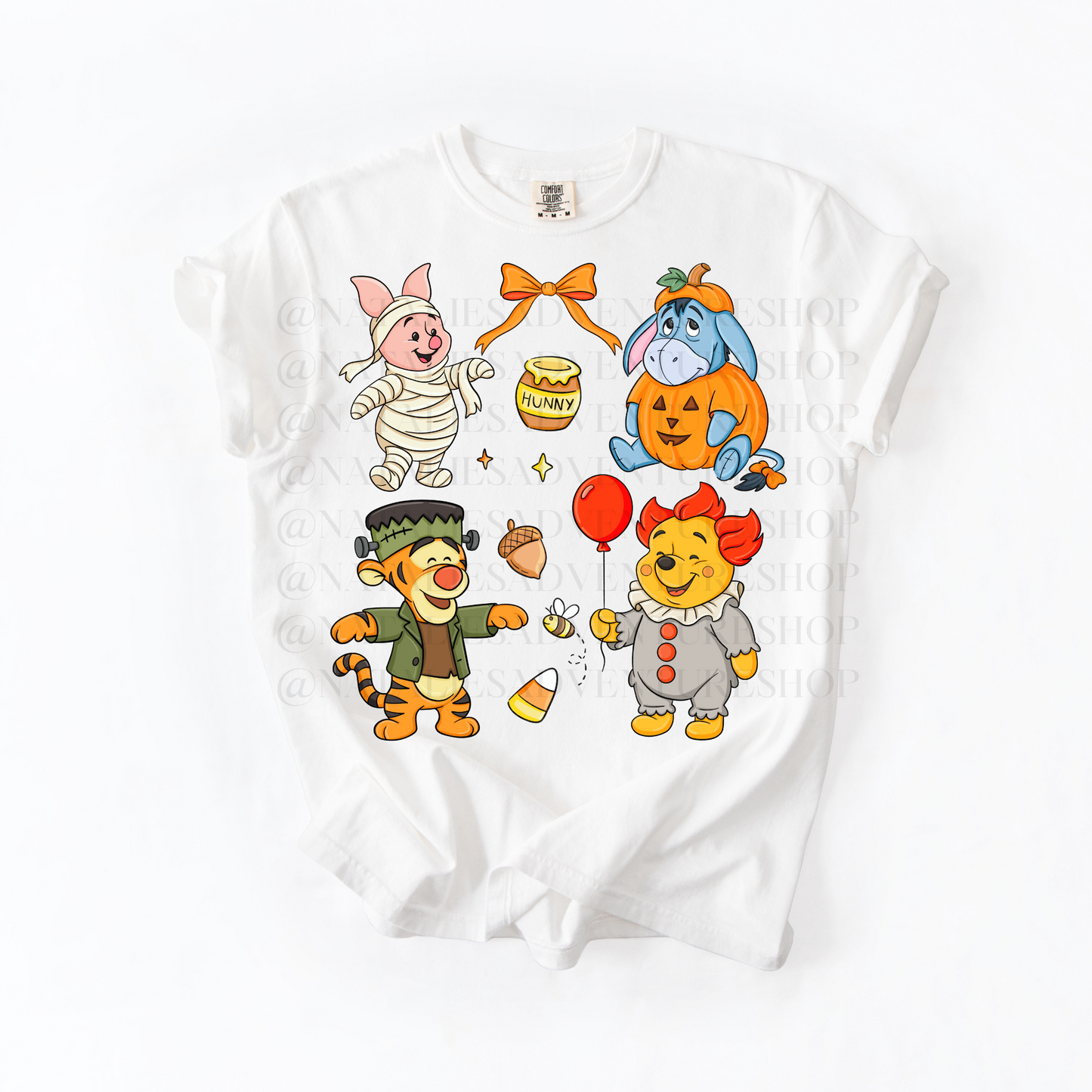 *Pre-Order* Winnie and friends Halloween (Comfort Colors)
