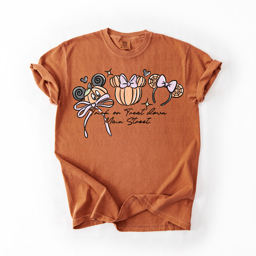 *Pre-Order* TRT down Main Street T- Shirt(Comfort Colors)