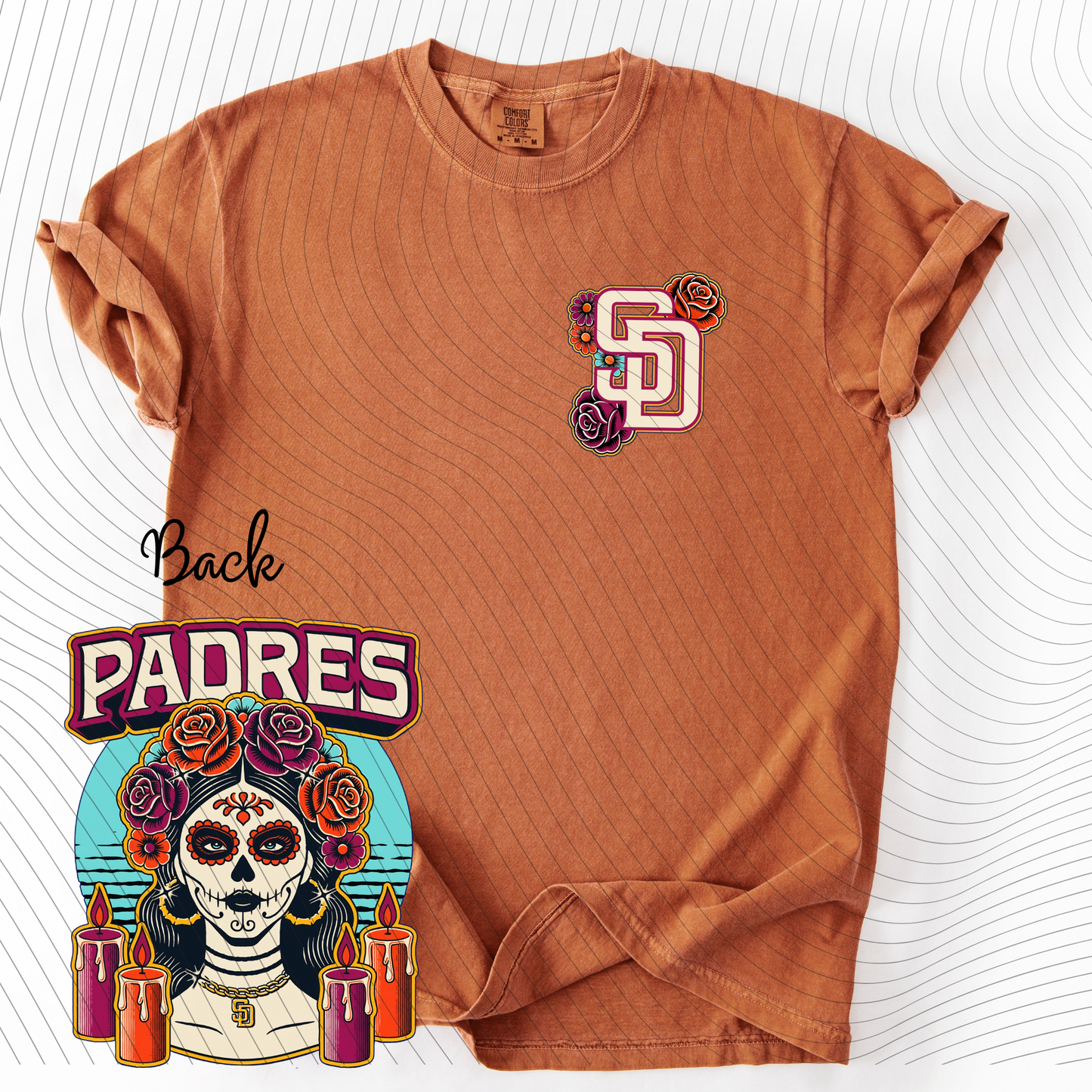 *Pre-Order* SD PADS CC Front Back T-Shirt(Comfort Colors)
