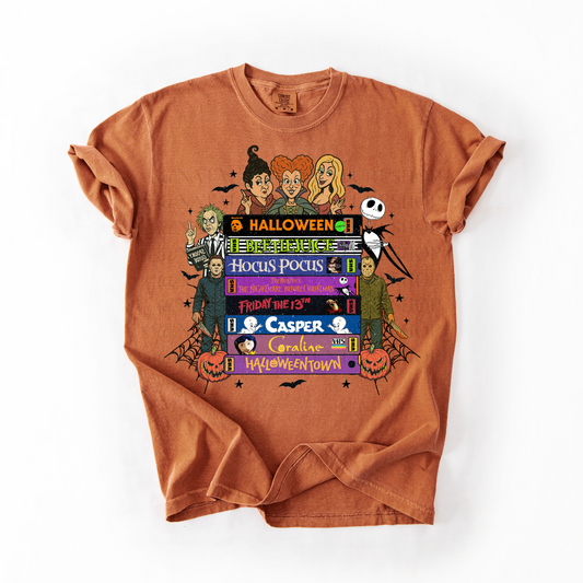 *Pre-Order* Halloween VHS Tapes T-Shirt (Comfort Colors)