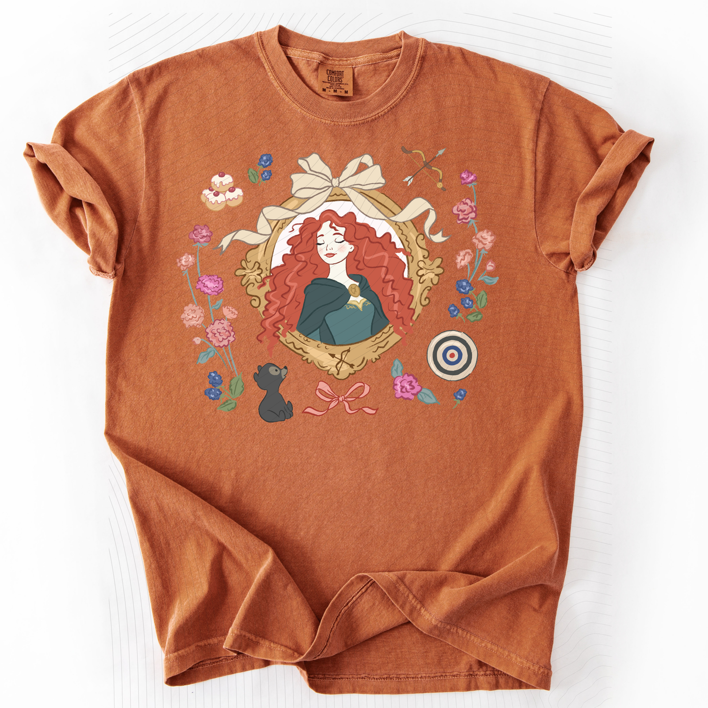 *Pre-Order* Scottish Princess Frame T-Shirt (Comfort Colors)