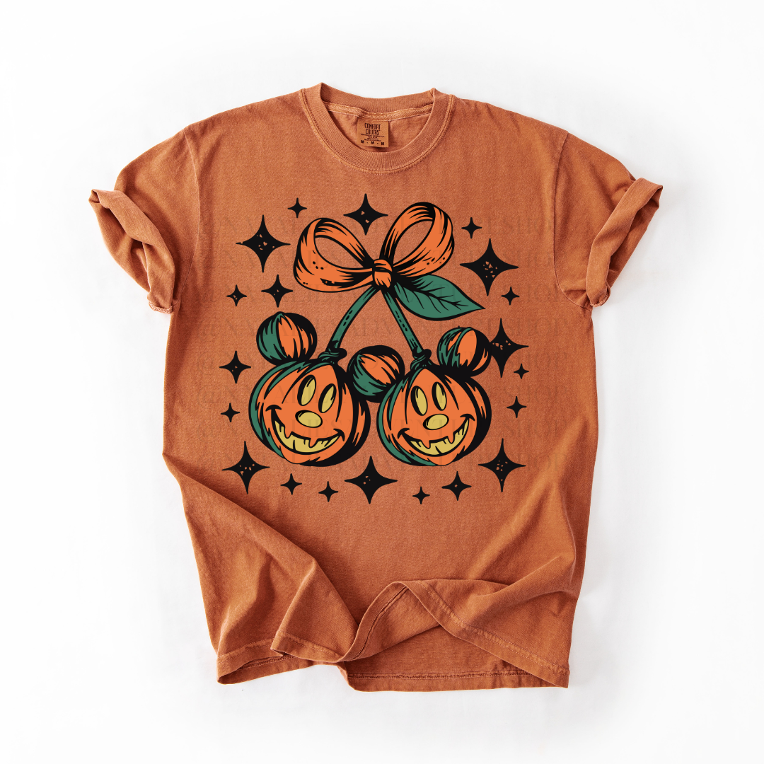 *Pre-Order* Pumpkin Cherries T-Shirt (Comfort Colors)