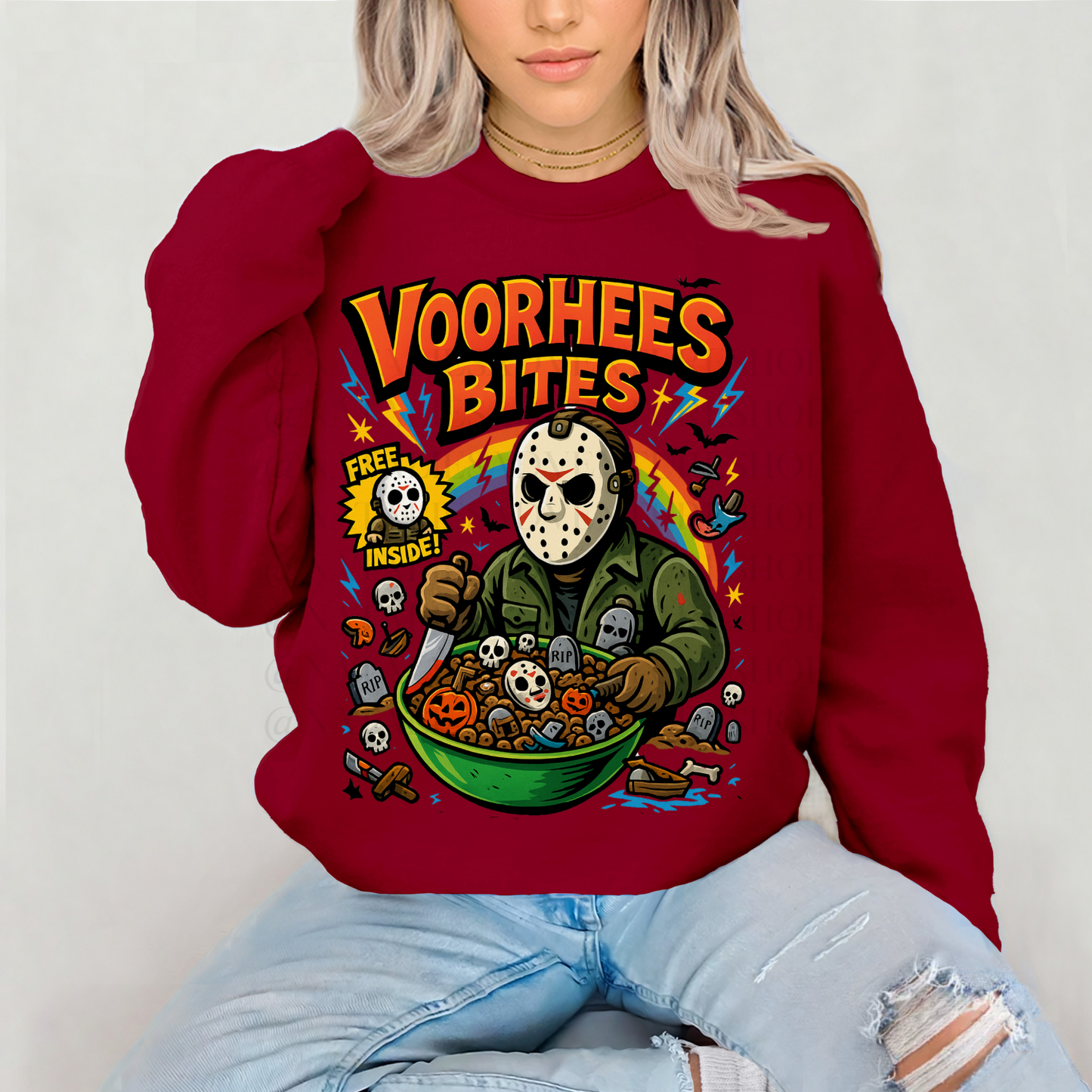 *Pre-Order* Vorhees Bites Cereal Crewneck