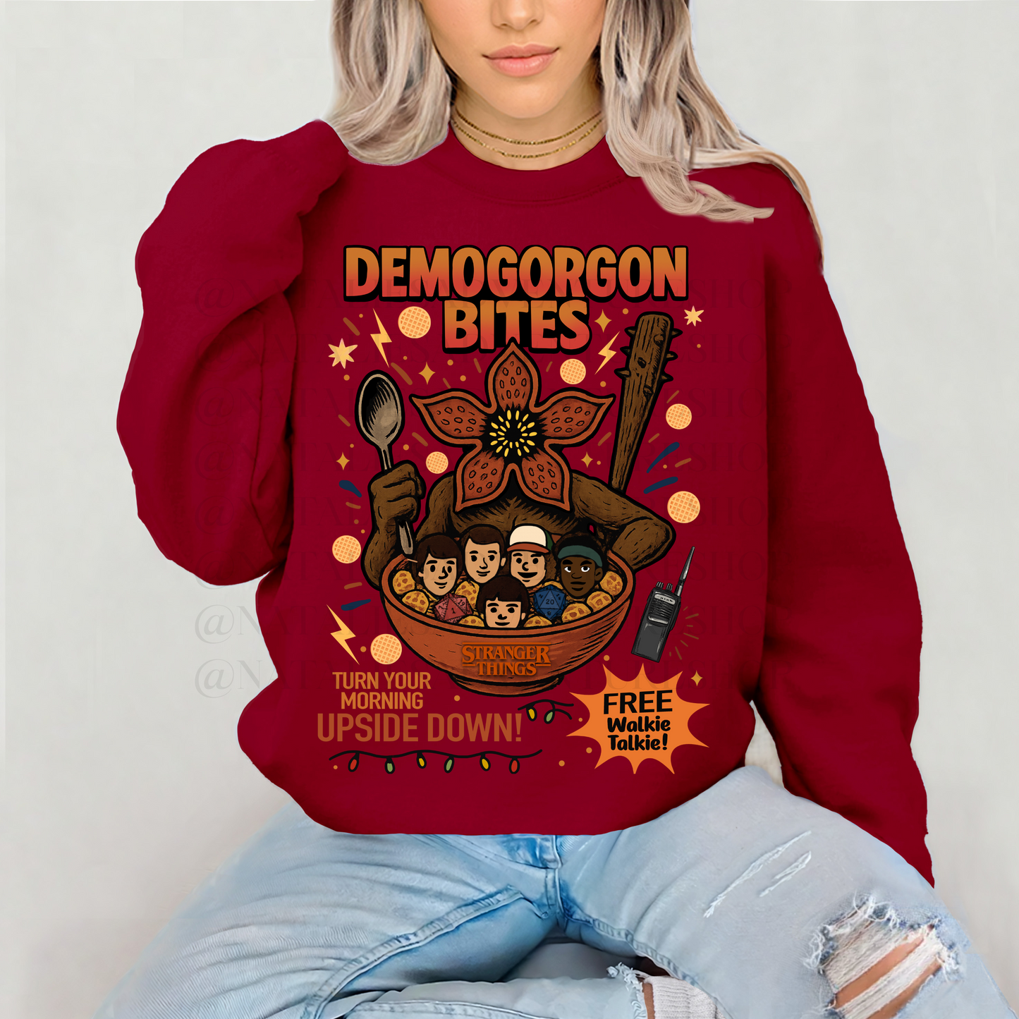 *Pre-Order* Demogor Bites Cereal Crewneck