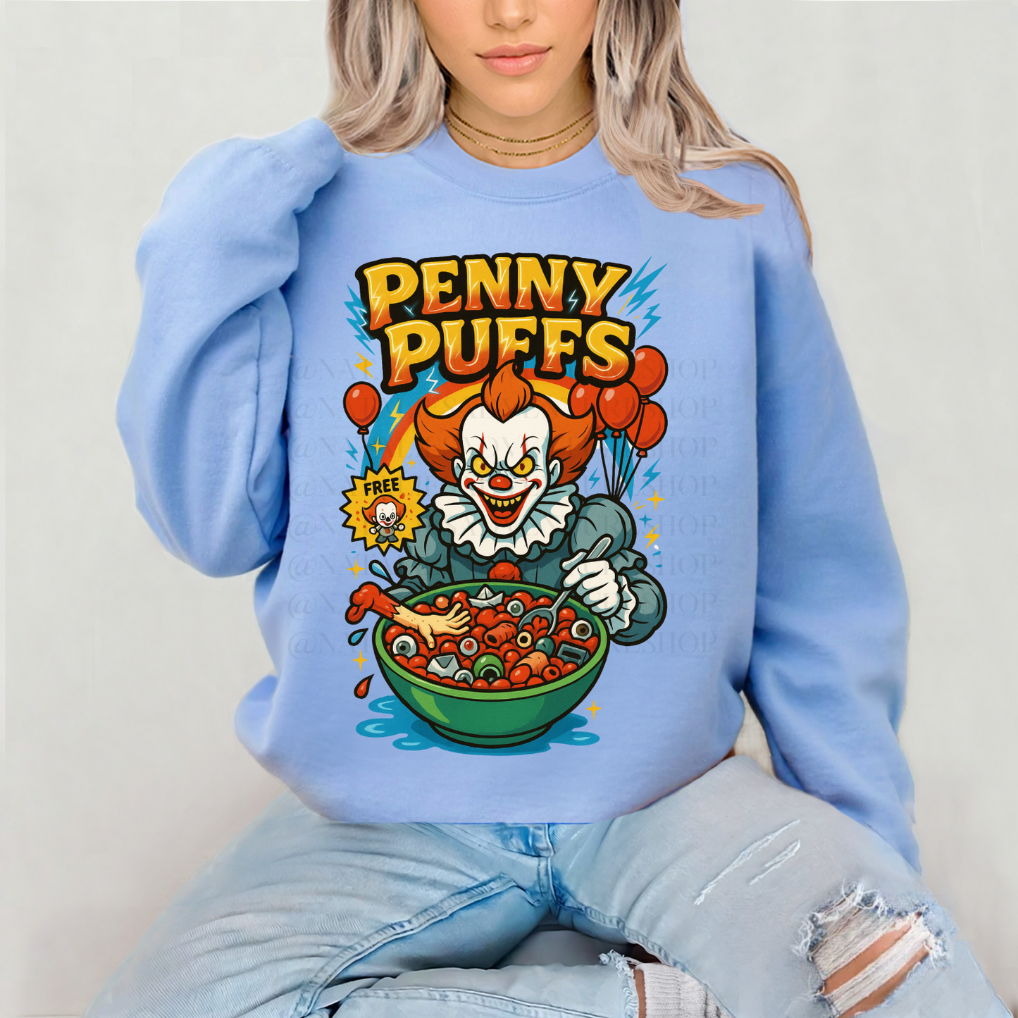 *Pre-Order* Penny Puffs Cereal Crewneck