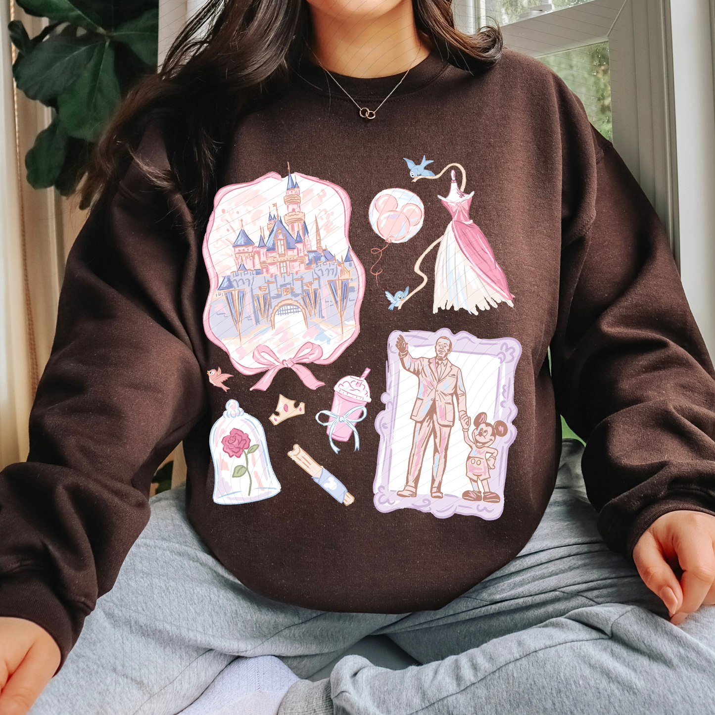 *Pre-Order* Spring Magic Castle Crewneck