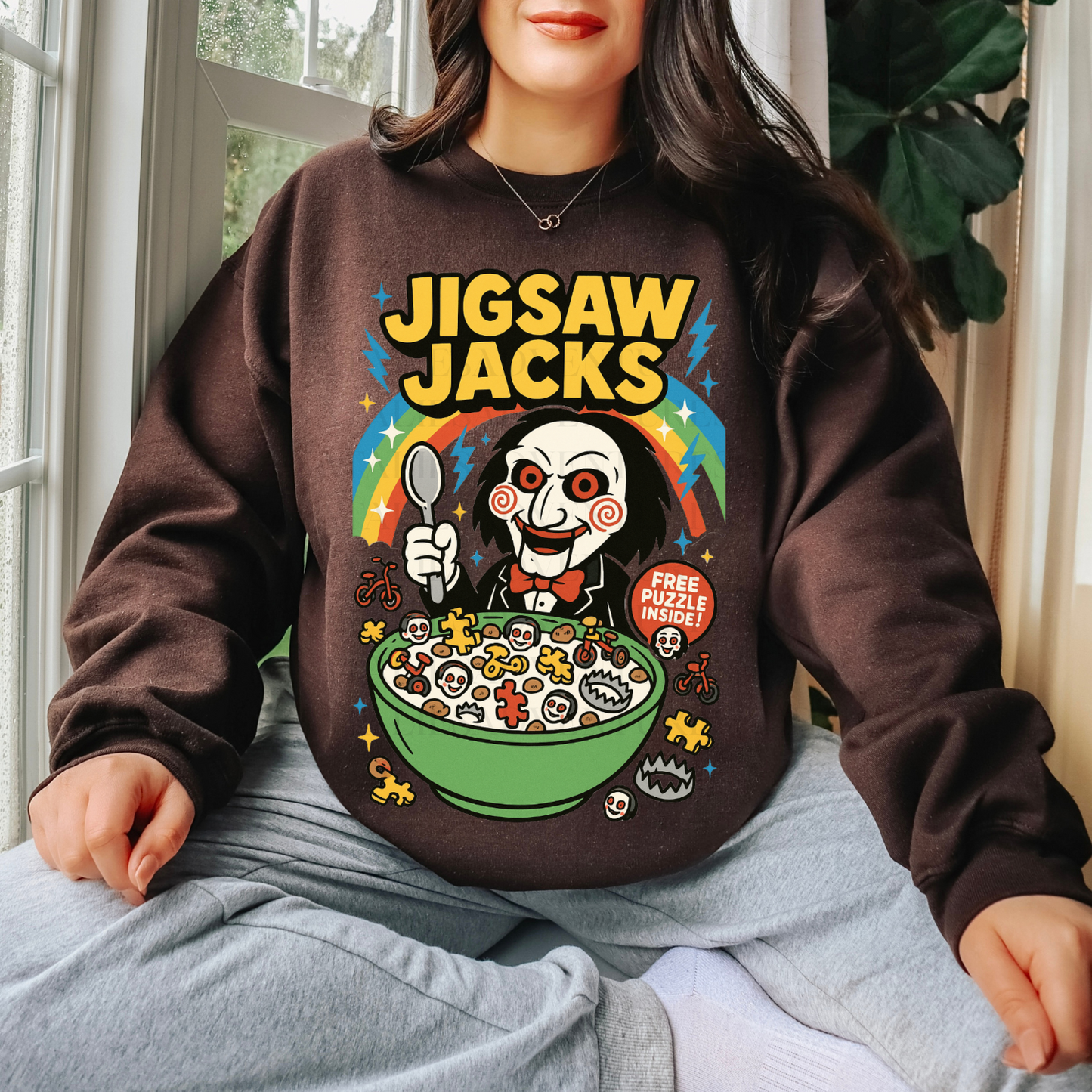 *Pre-Order* Jigsaw Jacks Cereal Crewneck