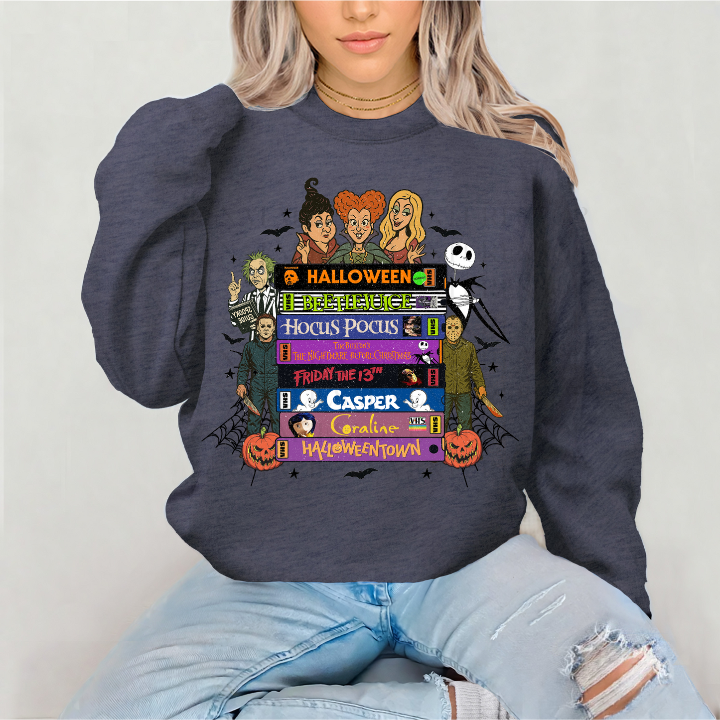 *Pre-Order* Halloween VHS Tapes Crewneck