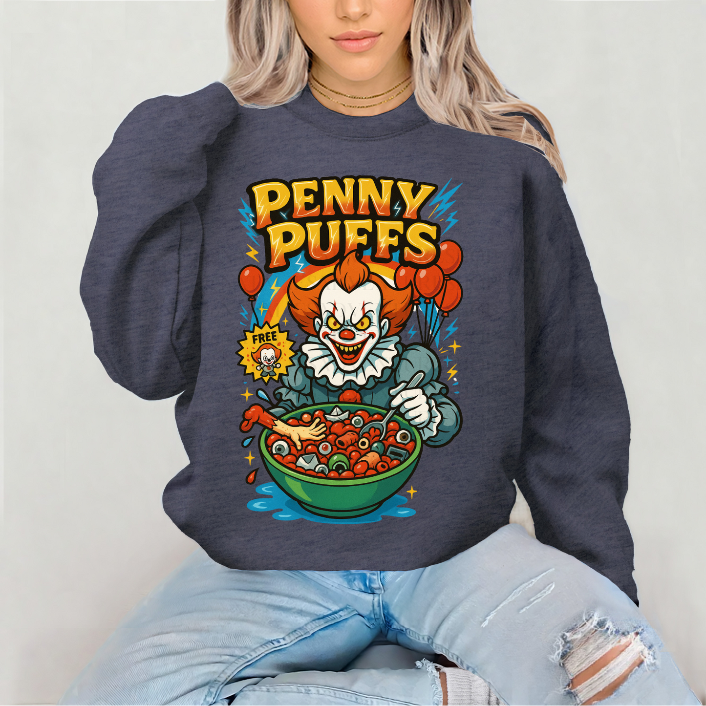 *Pre-Order* Penny Puffs Cereal Crewneck