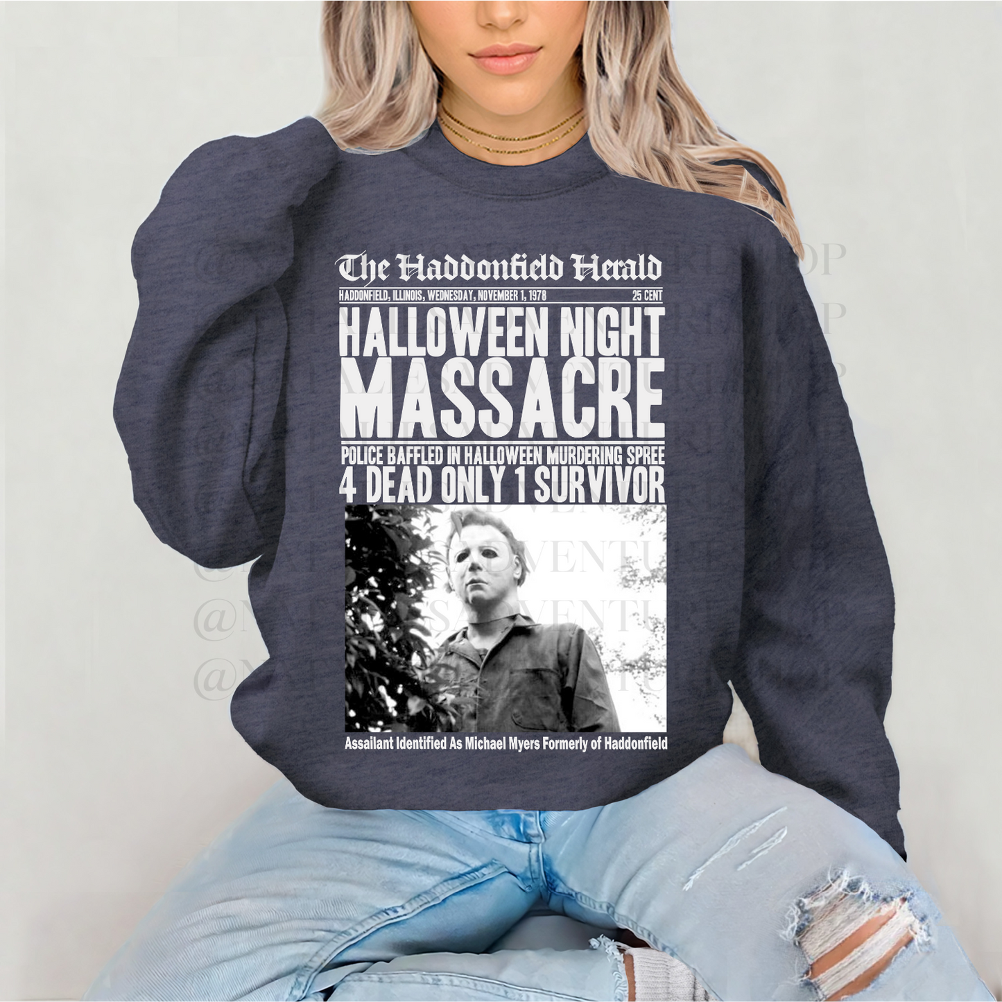*Pre-Order* Haddonfield  Crewneck