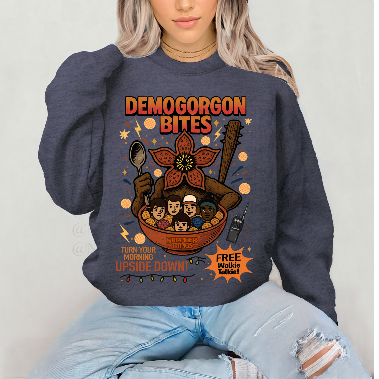*Pre-Order* Demogor Bites Cereal Crewneck