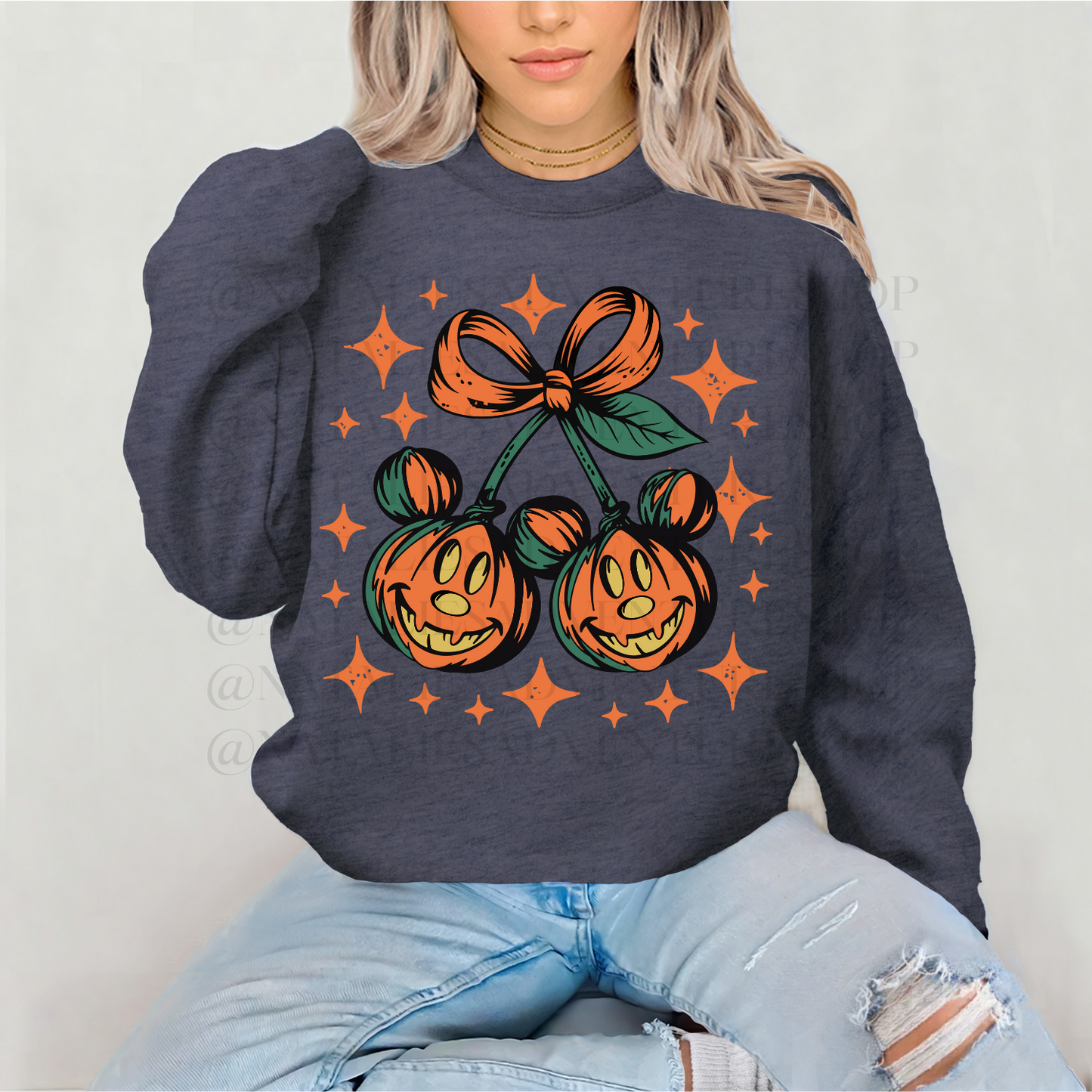 *Pre-Order* Pumpkin Cherries Crewneck