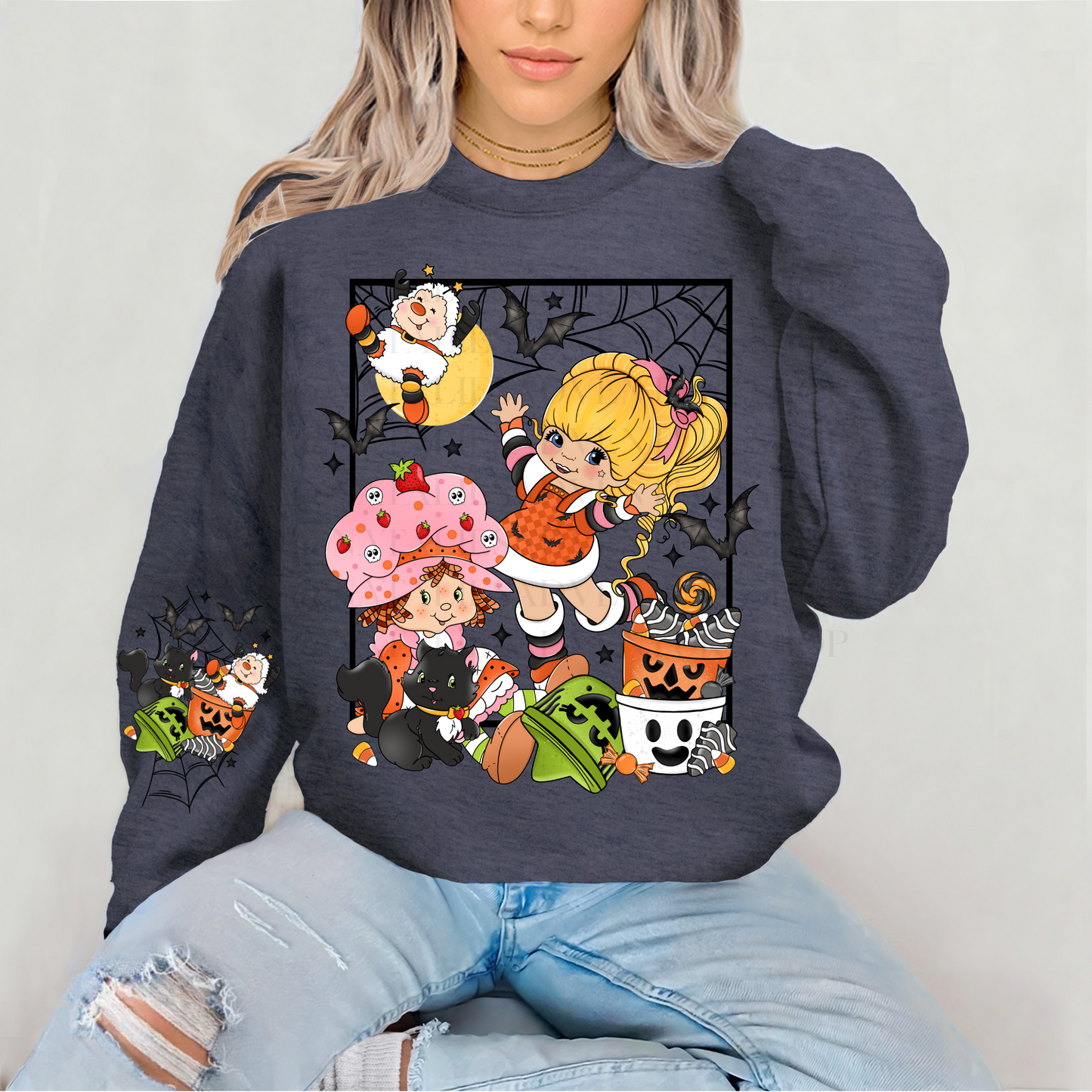 *Pre-Order* Strawberry Brite Halloween Crewneck
