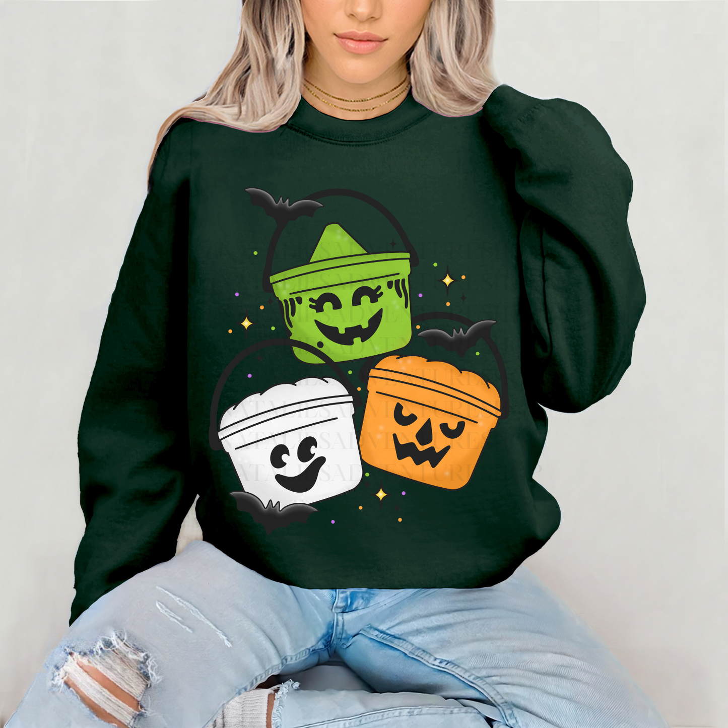 *Pre-Order* Halloween Buckets Crewneck