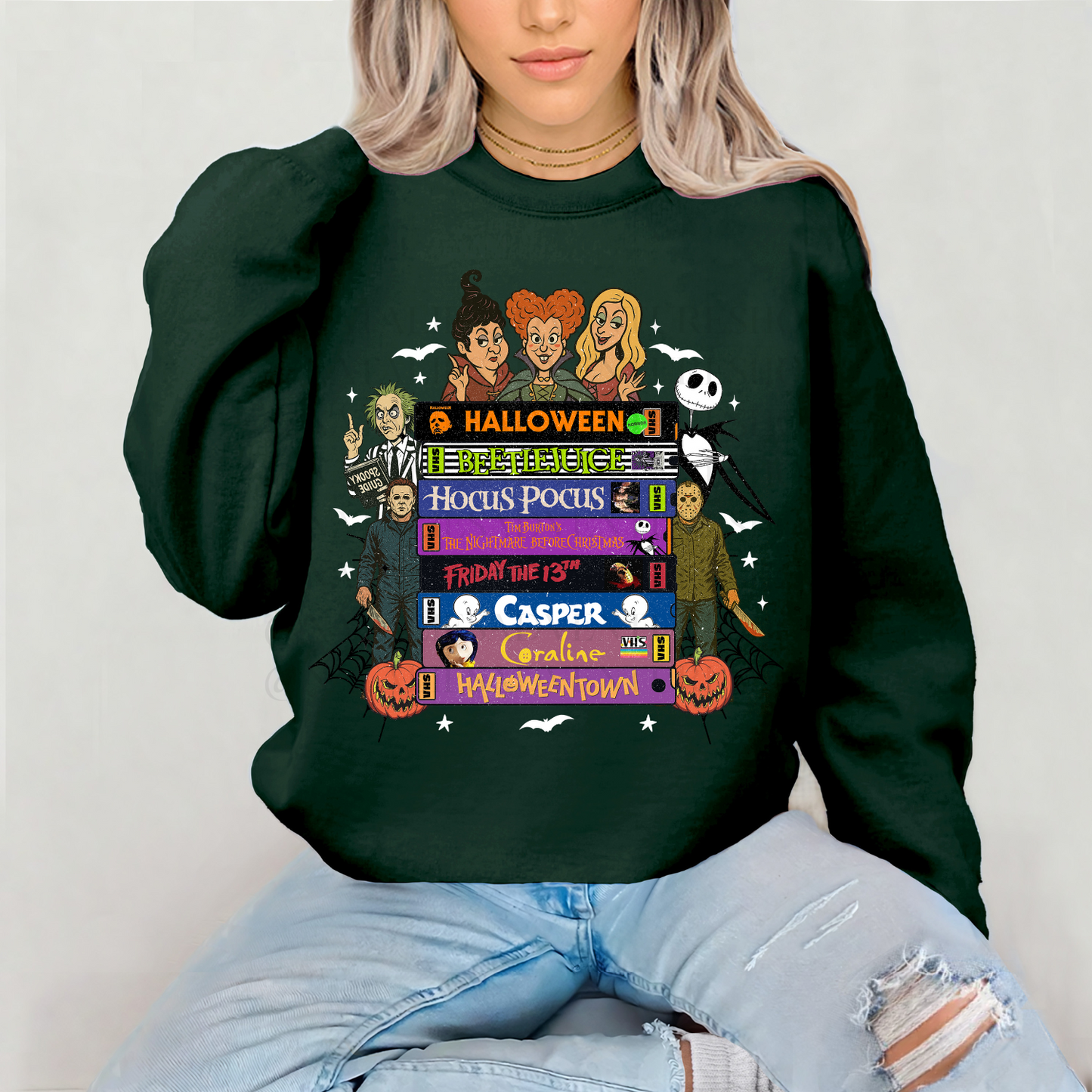 *Pre-Order* Halloween VHS Tapes Crewneck