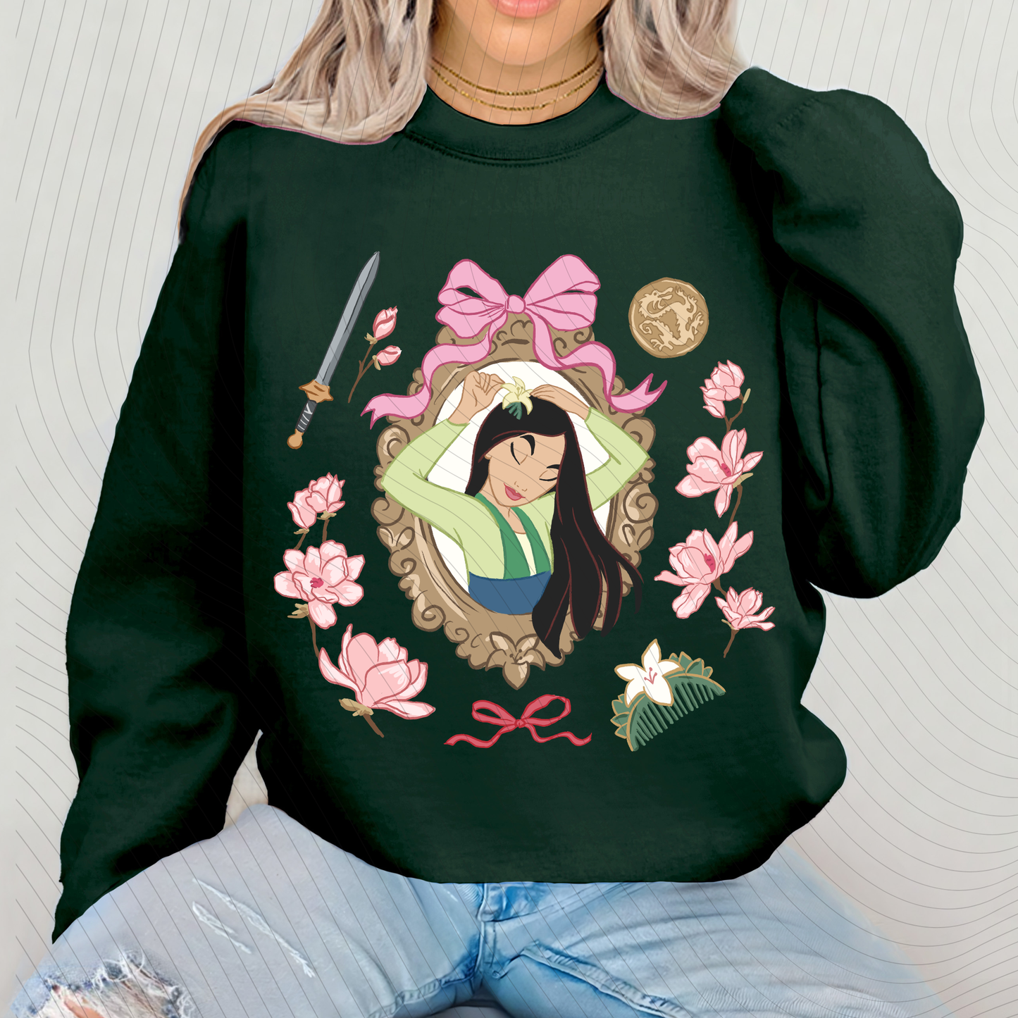 *Pre-Order* Fa Mula Frame Princess Crewneck