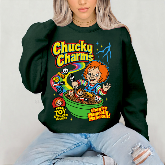 *Pre-Order* Chucky Charms Cereal Crewneck