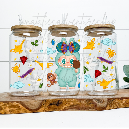 *Pre-Order* LABU Princess J 16oz Glass Can